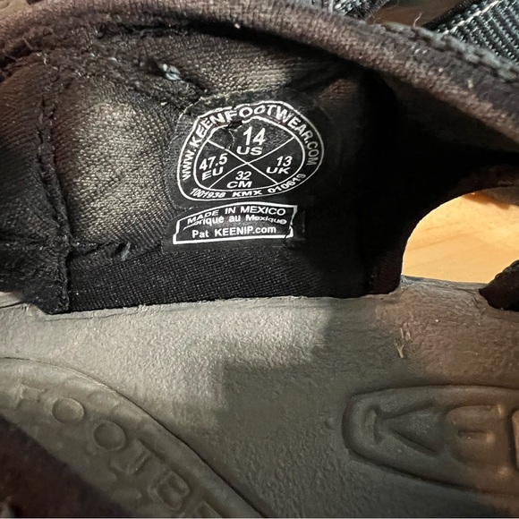 Keen Men's Newport H2 Sandal Navy Medium Gray Size 14 Bungee Cinch Toe Protect - Picture 7 of 7